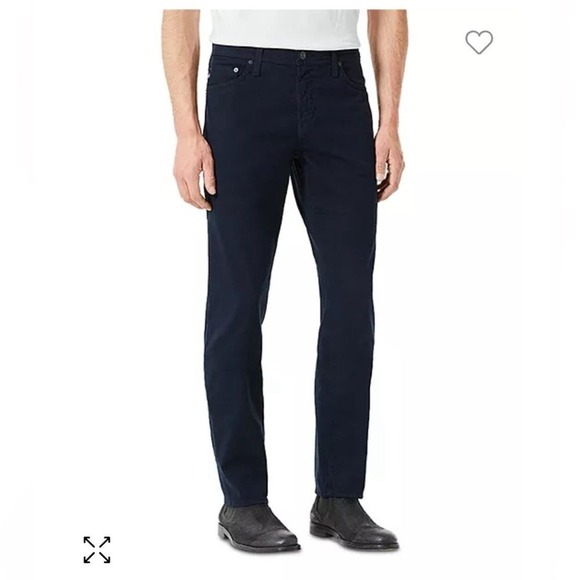 Ag Adriano Goldschmied Other - AG Adriano Goldschmied The Tellis Modern Slim Navy Blue Mens Jeans Pants 34x32